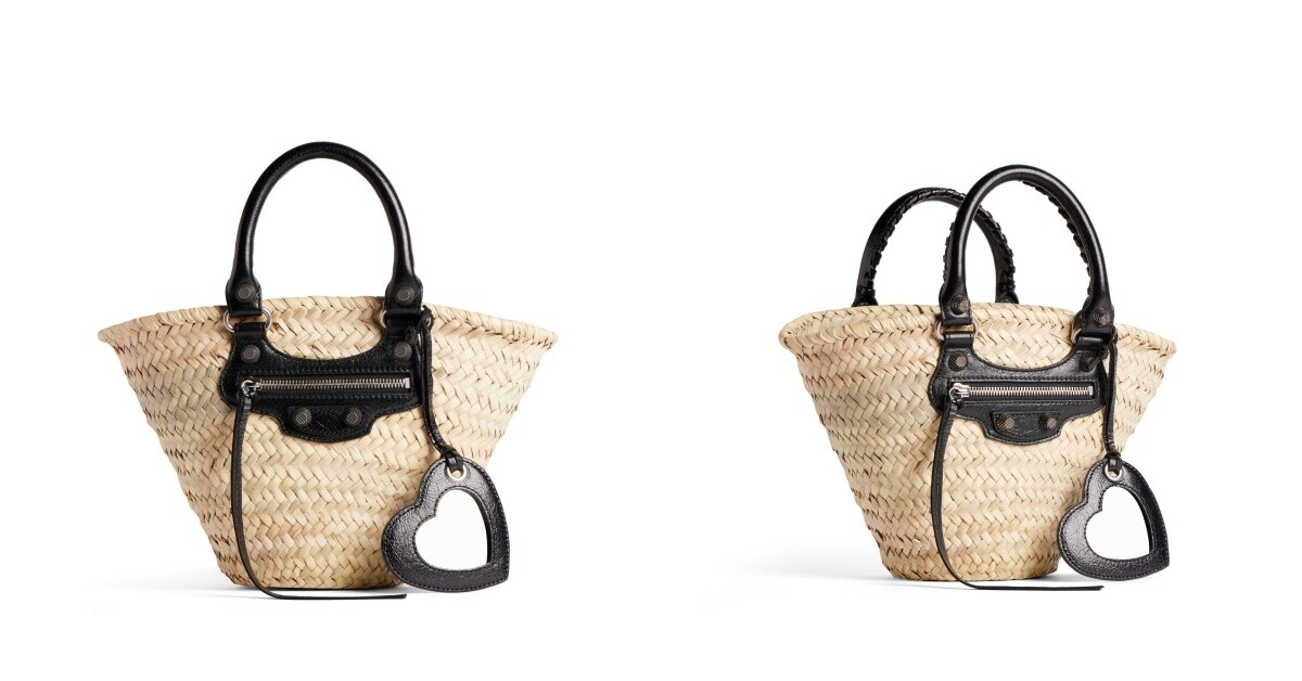 9.Balenciaga LE CAGOLE菜籃子包，NT$22,600