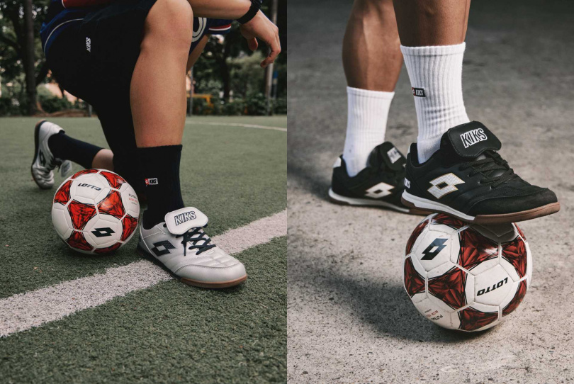 LOTTO X KIKS STADIO 復古足球鞋／2,480元（圖／品牌提供）
