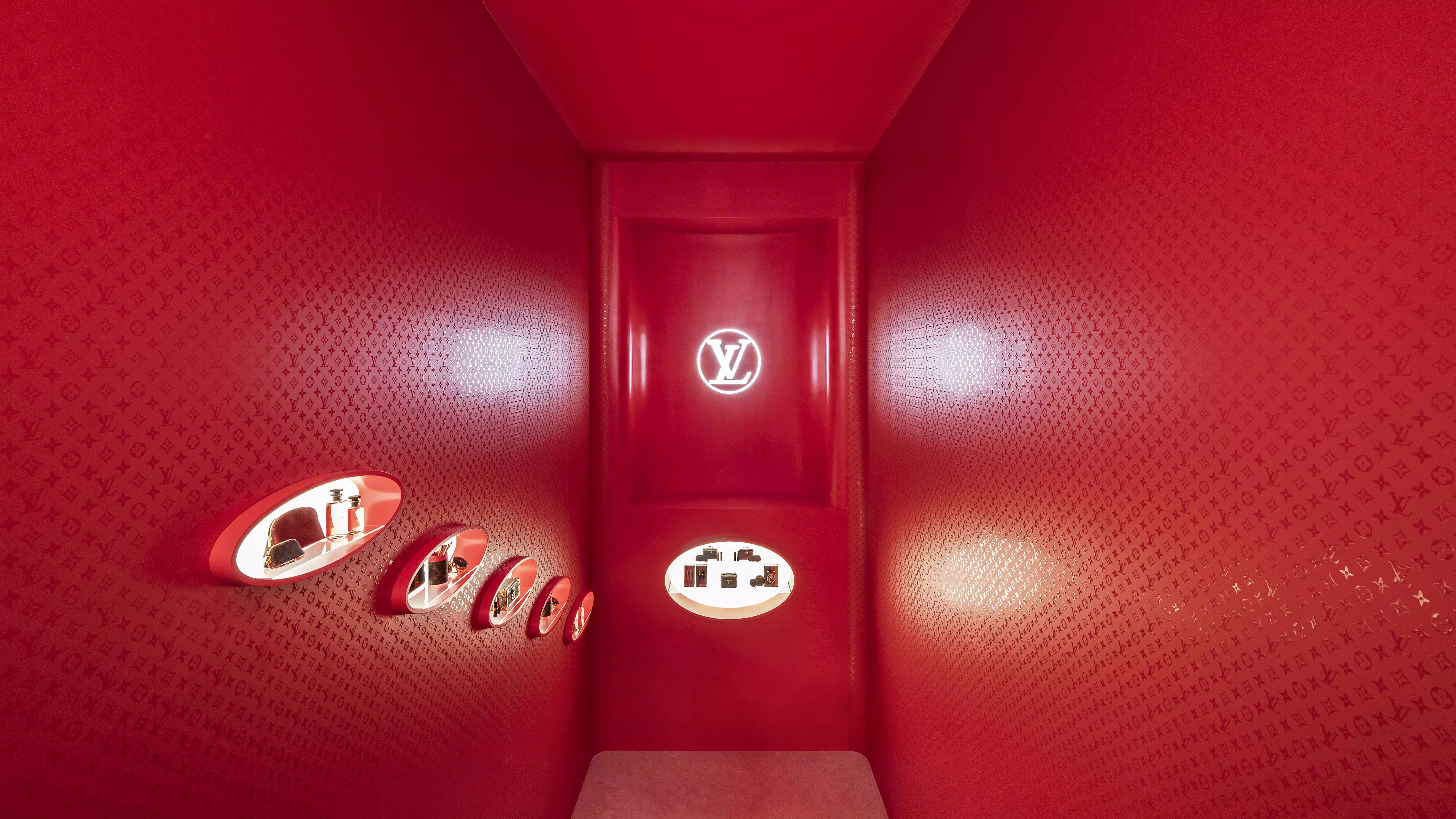 LV美妝店擁有「VIP專業試妝空間」