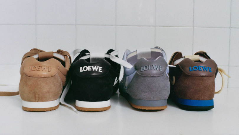 LOEWE Ballet Runner 2.0 運動鞋 (黑)/ 約 32,000元（圖／品牌提供）