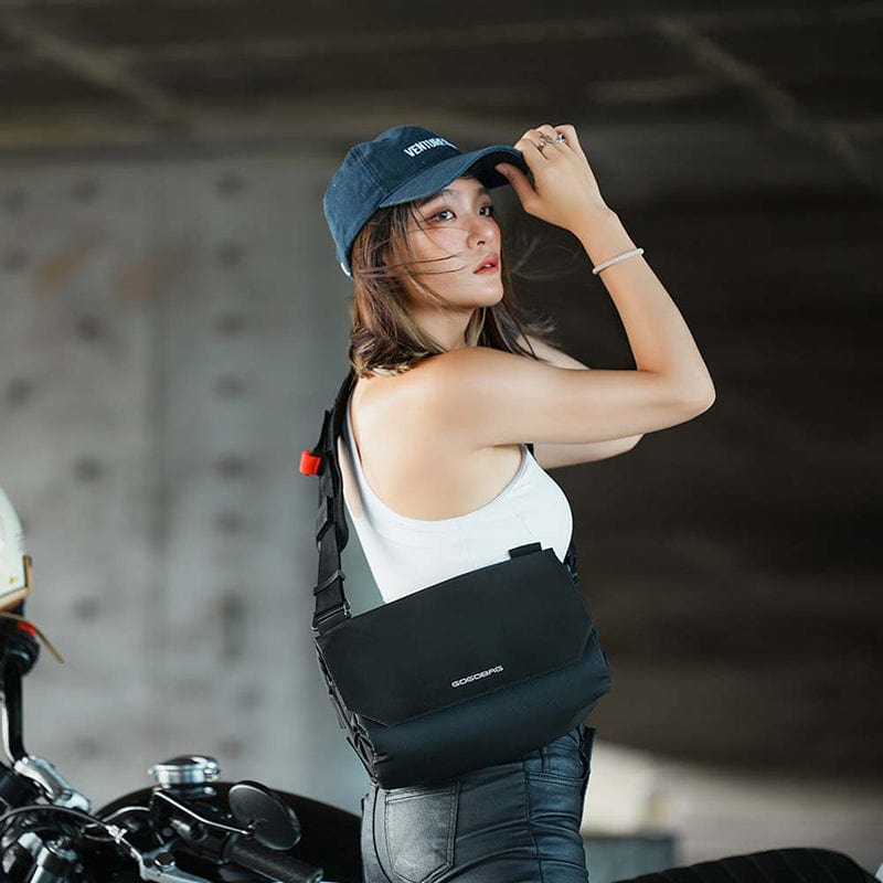 GOGOBAG 2.0 即走包-四合一多功能騎士包 黑色