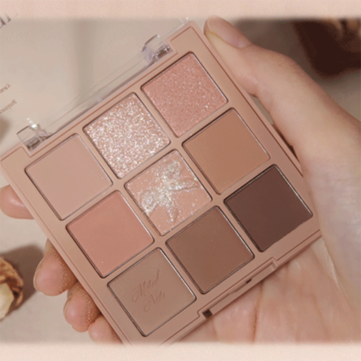 Dasique九宮格眼影盤7.5g-24Muted