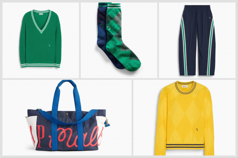 Gap×Malbon聯名系列共推出35件男女裝與配件。（圖／品牌提供）