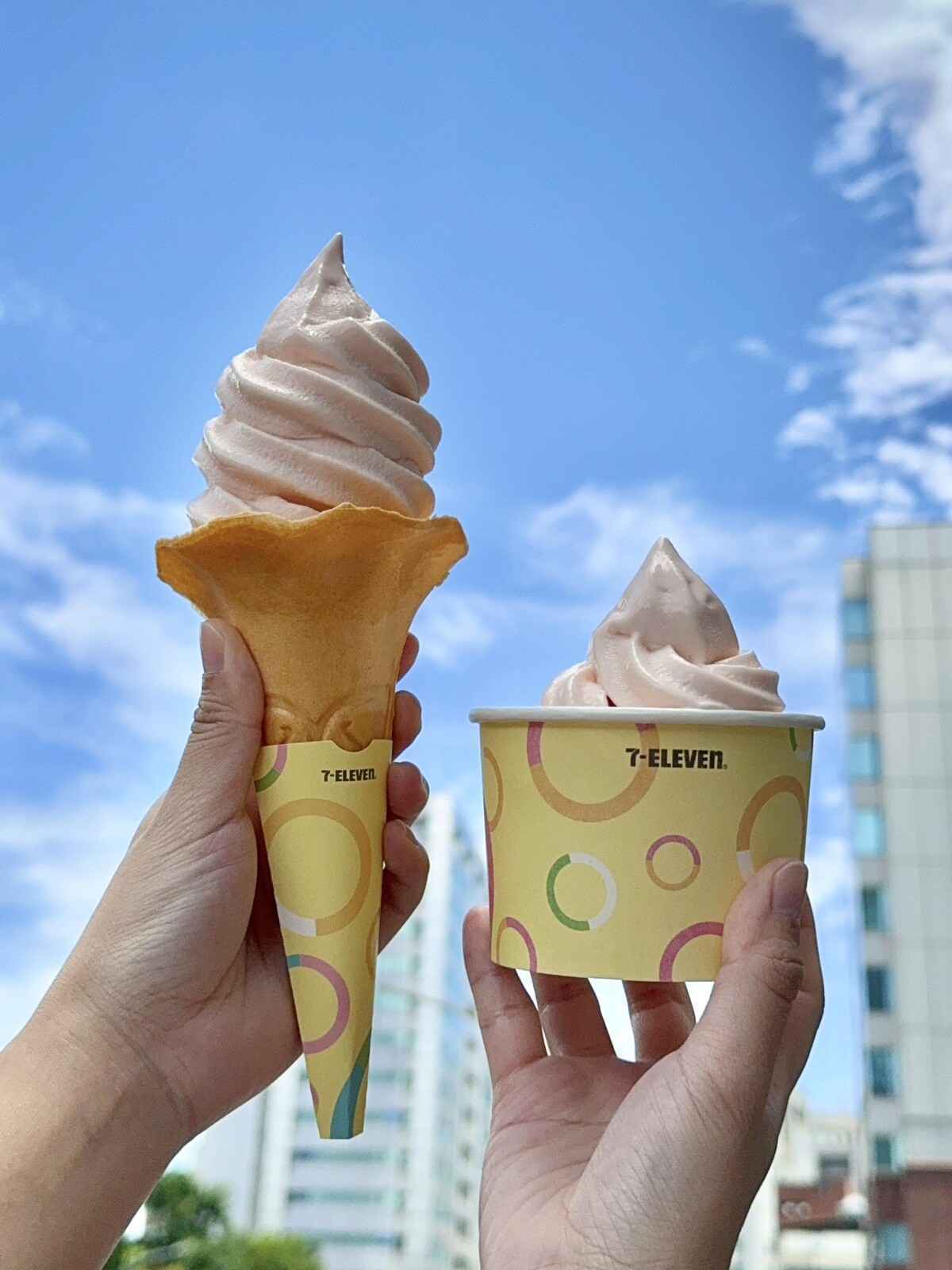 7-11「拉拉山水蜜桃風味霜淇淋」新上市！