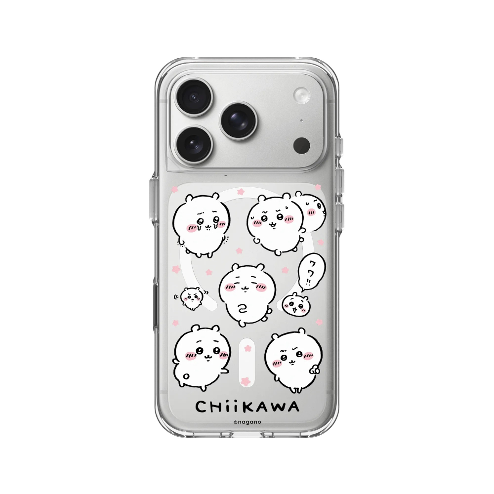 RHINOSHIELD iPhone 18 Pro / 18 Pro Max Clear MagSafe兼容 抗黃化透明防摔磁吸手機殼｜吉伊卡哇-吉伊動來動去