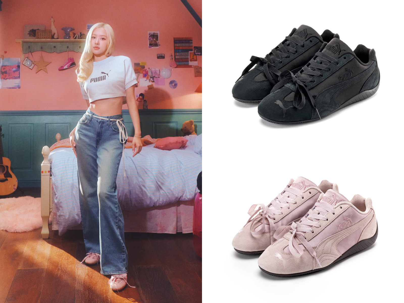 ROSÉ同款PUMA SPEEDCAT Etoile