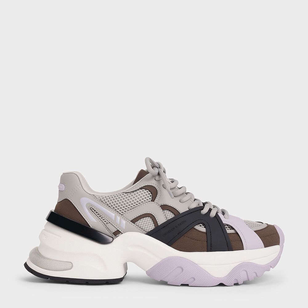 運動風厚底休閒鞋