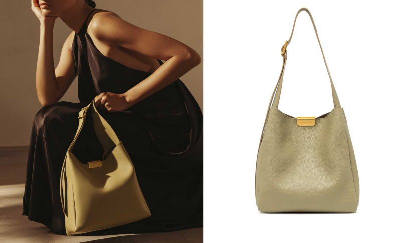 Gianni Chiarini Jo中型皮革水桶包／13,200元（圖／品牌提供）