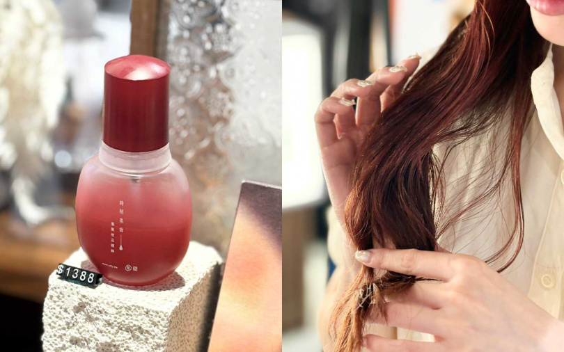 凡於4/15-6/1單筆消費滿3,300元即贈香氛蠟燭、滿3,800元贈時秘果油養髮校正精華。（圖／吳雅鈴攝）