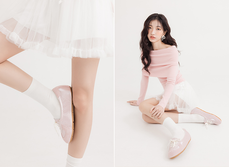 D+AF 2026 春季新款主打修身顯瘦，真皮輕盈透氣且寬腳友善