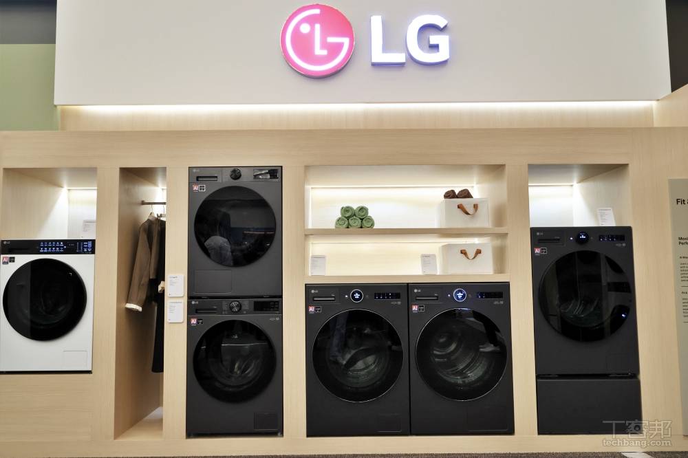 LG 推出新款 WashTower，新機種在尺寸上略為縮小，方便安裝於不同空間，同時提升洗衣與乾衣容量。
