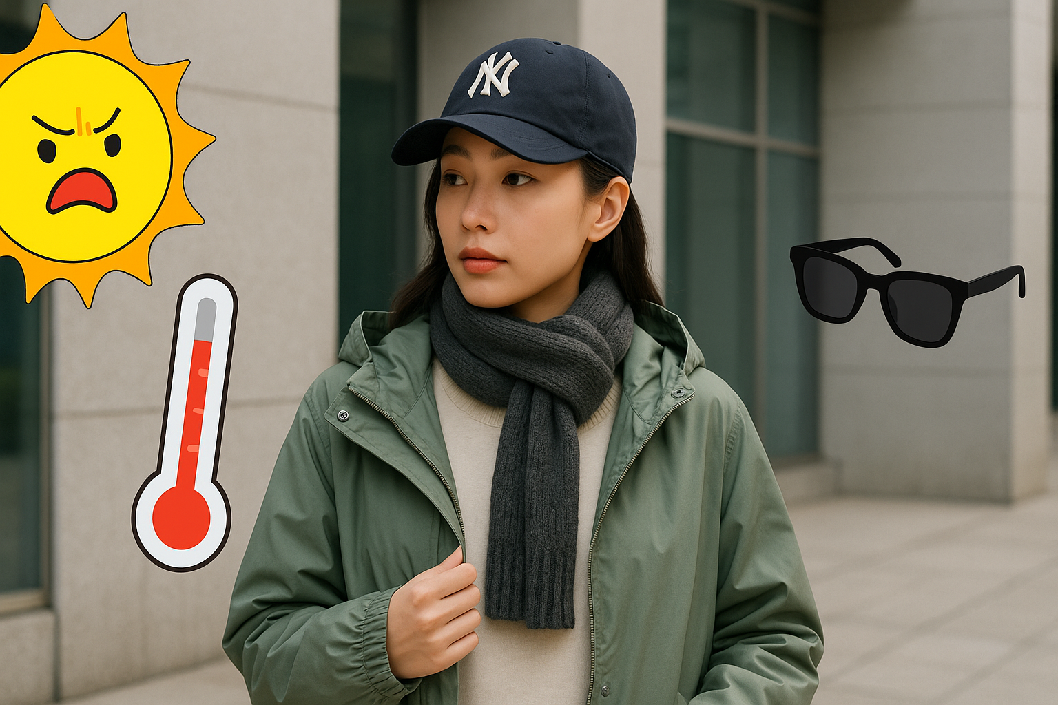 台灣天氣變化無常，洋蔥式穿搭攻略