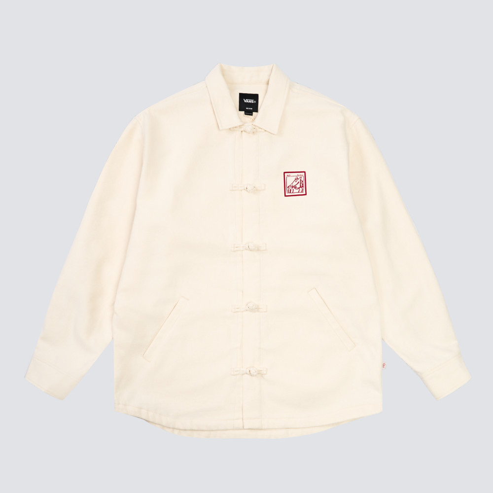 Vans x Bolin 馬年藝術家聯名系列 米白色襯衫外套