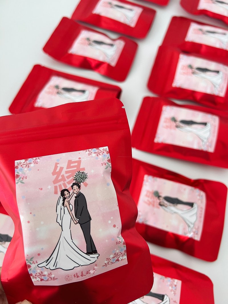 似顏繪婚禮小物-經典 喜糖 桌上禮/二進禮/可客製化