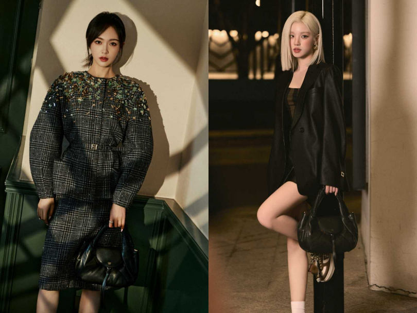 唐嫣、宋雨琦曬FENDI Spy Bag（圖／品牌提供）