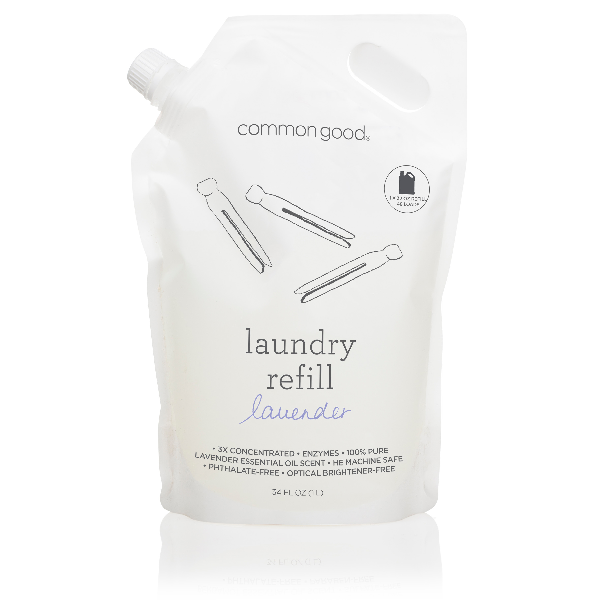 美國 Common Good｜全效香氛洗衣精 薰衣草 補充包(1006mL)