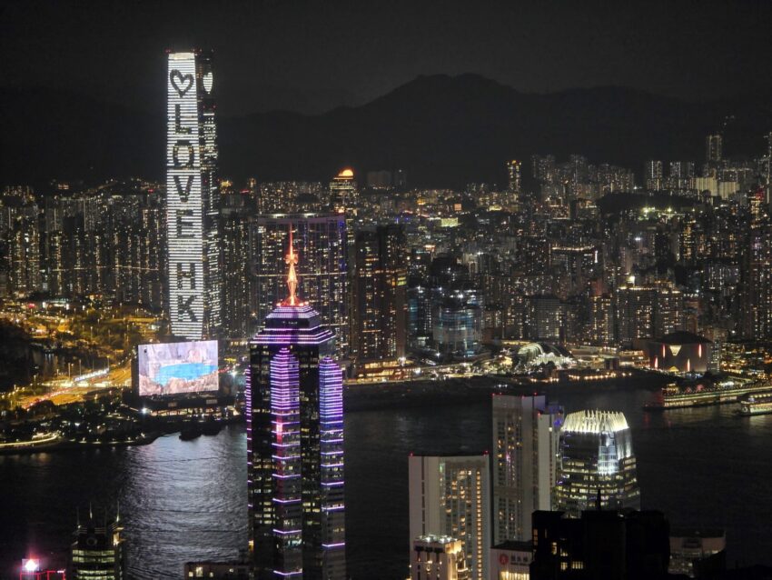 香港夜景, 凌霄閣夜景, 太平山夜景, 428摩天台