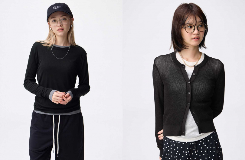 GU柔軟透膚圓領T恤／250元（圖／品牌提供）