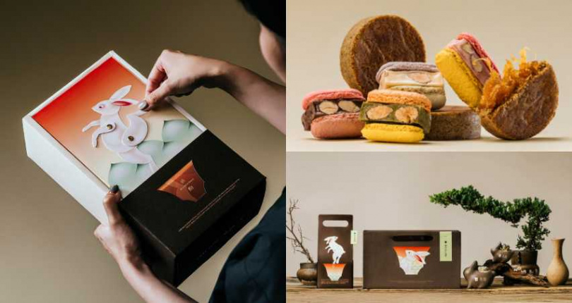 有肉x 小茶栽堂禮盒 滿月豐收／1,690元、月波漣漪／1,390元、月芽新綠／690元（圖／品牌提供）