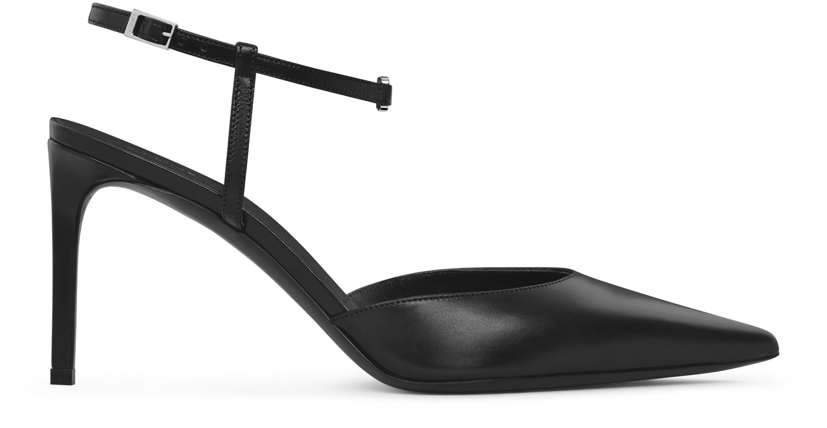 CELINE Kitten Triomphe strap pump in calfskin