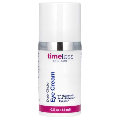 Timeless Skin Care, 黑眼圈淡化眼霜，0.5 液量盎司（15 毫升）