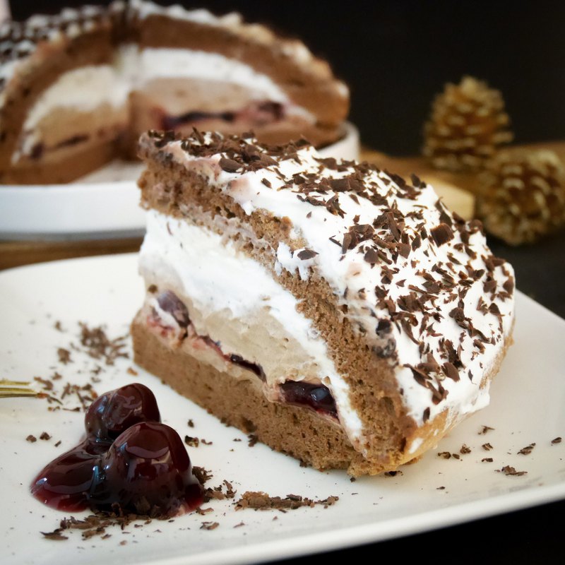 比利時巧克力櫻桃波士頓派