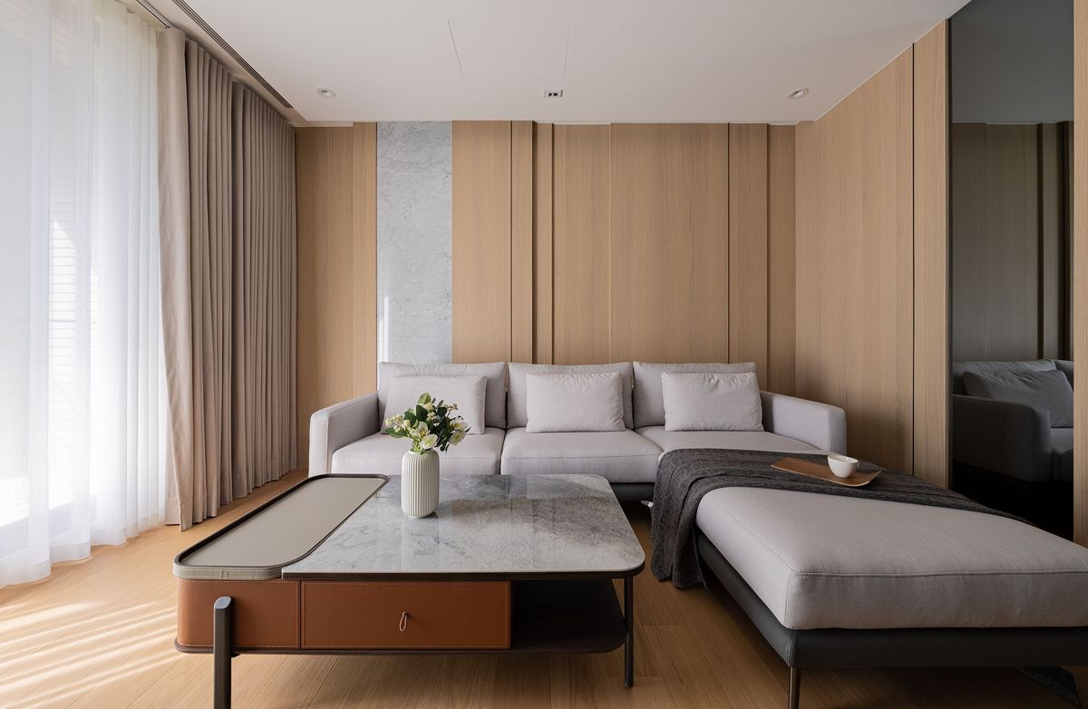 客廳；收納設計；住宅；建築；室內設計