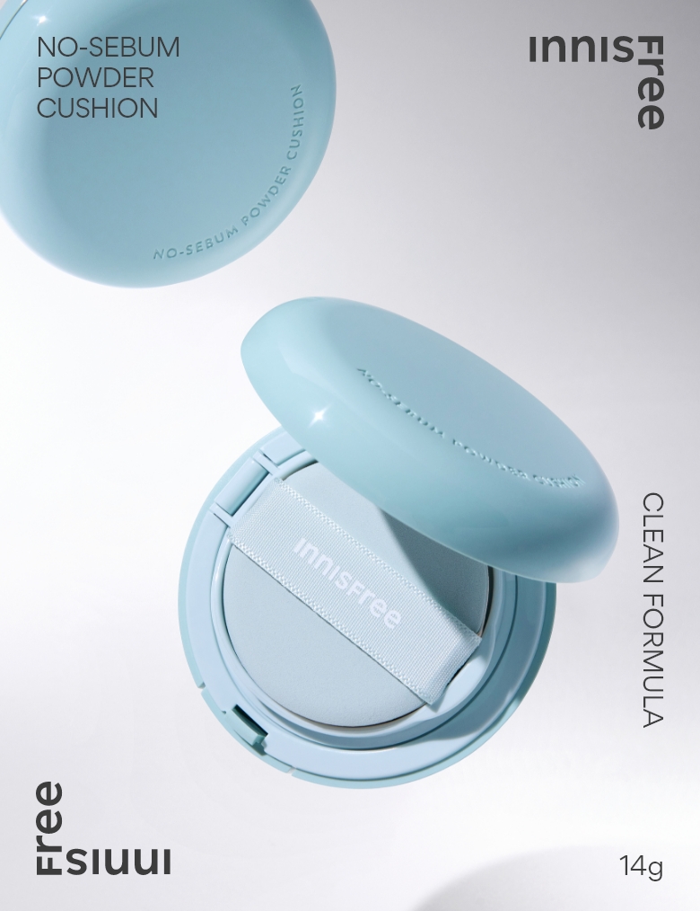 Innisfree 5g無油無慮零毛孔控油氣墊(4色) 14g