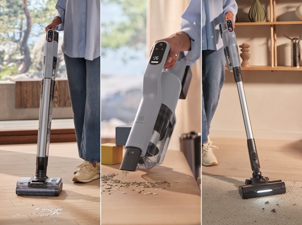 伊萊克斯推出三合一熱烘吸拖洗地機，兩萬有找輕鬆解決地板清潔