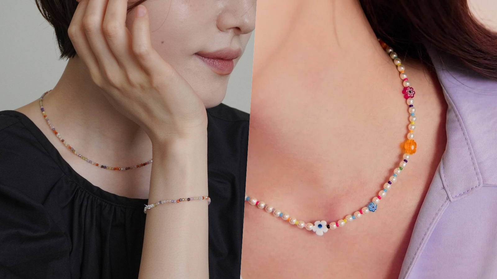 彩色 項鍊