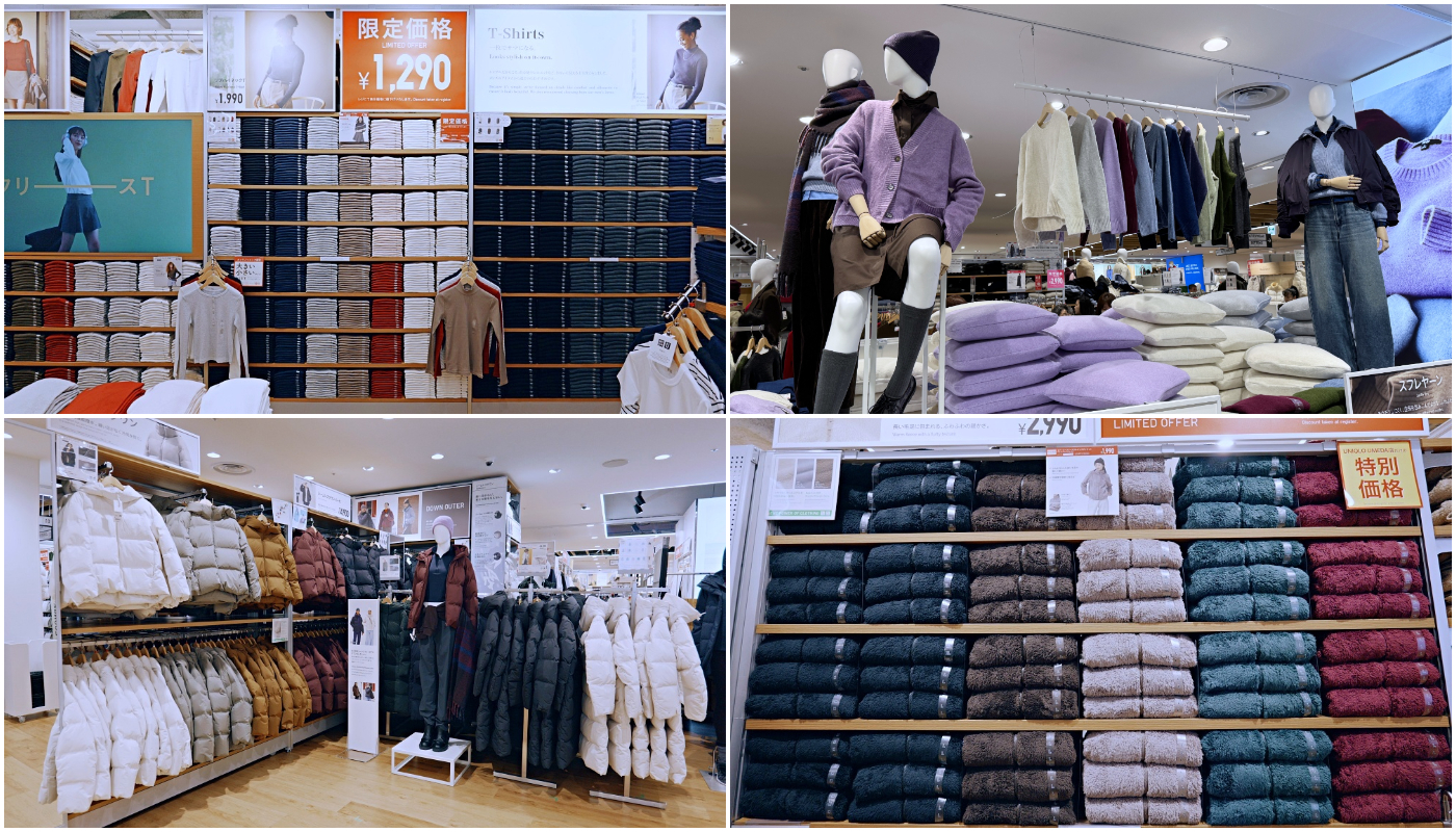 日本_UNIQLO_UMEDA_冬天衣物
