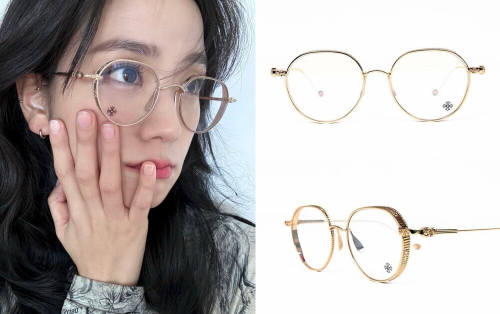 韓星同款眼鏡推薦：BLACKPINK Jisoo - Chrome Hearts Vagasoreass Eyewear