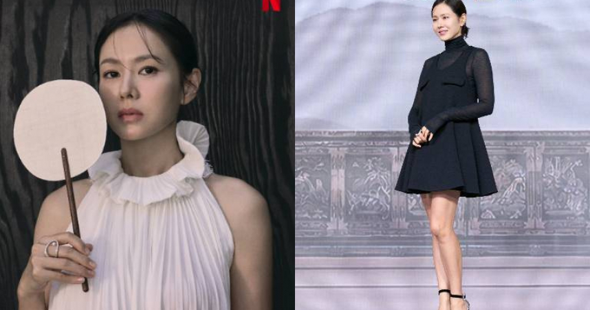 「孫仙」孫藝珍美貌又上熱搜！宣傳新劇優雅造型連發，白衣仙氣爆棚、美腿超搶鏡，連珍珠鑽戒也藏心機