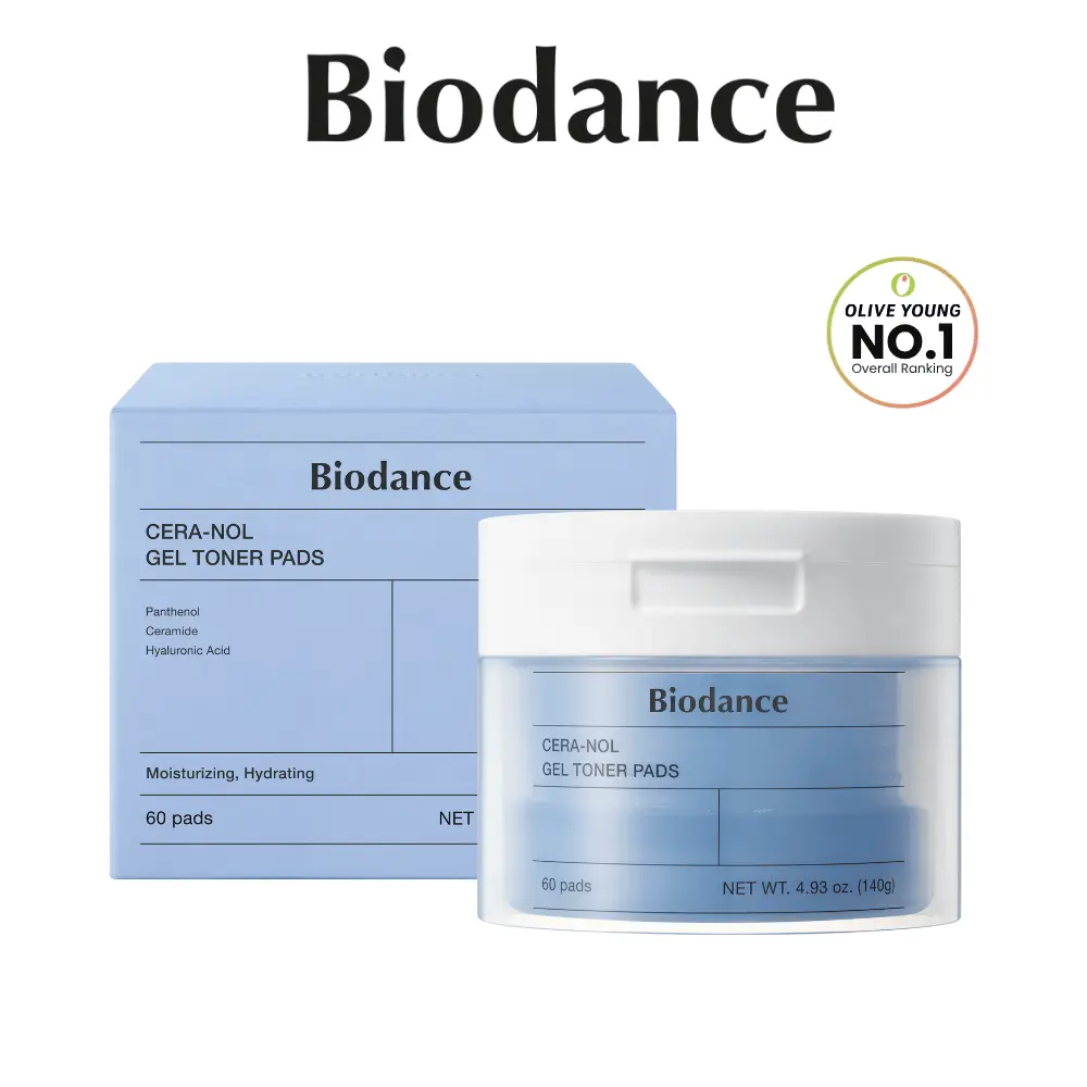 [Biodance] 玻尿酸保濕鎮靜凝膠棉片 60入