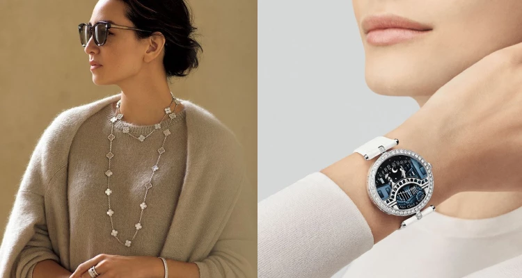 不管幾歲，女人心裡永遠留了一塊地方給浪漫。Van Cleef & Arpels（梵克雅寶）就是把童話、星空和好運四葉草戴在手上。它的面盤精緻得像一幅畫，戴上它，日常的每分每秒都變得像詩一樣浪漫，是極致奢華卻又充滿少女心的完美結合。