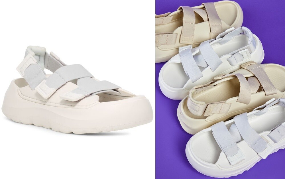 2024夏日平價涼鞋推薦13：UGG Stratus涼鞋，NT$3,480