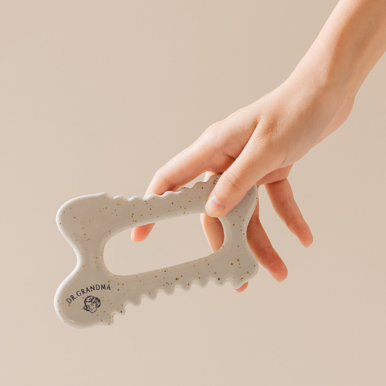 【陶瓷刮痧板推薦】火山石推拿按摩板｜刮痧循環｜釋放腿部疲勞｜肩頸按摩｜居家按摩DIY