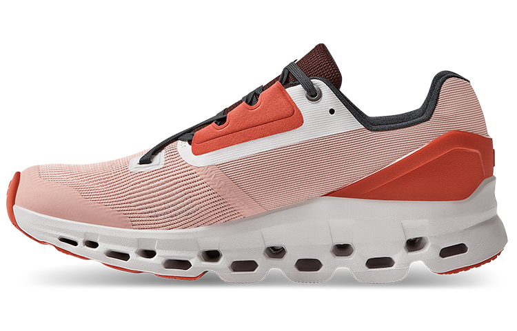ON RUNNING CLOUDSTRATUS ROSE RED WOMENS