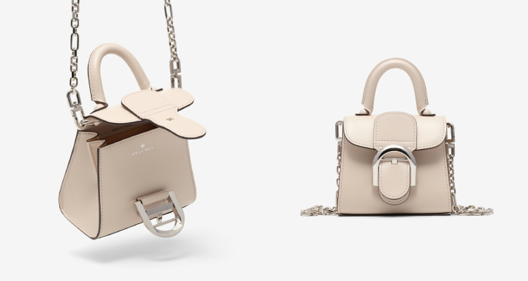 雖然余詩曼的Delvaux「Brillant Toy」紅色款迷你包，在官網已經售罄，但別擔心，還有更百搭的奶油色可以入手。奶油色調低調優雅，對照任何風格的穿搭，幾乎都能輕鬆融入造型。