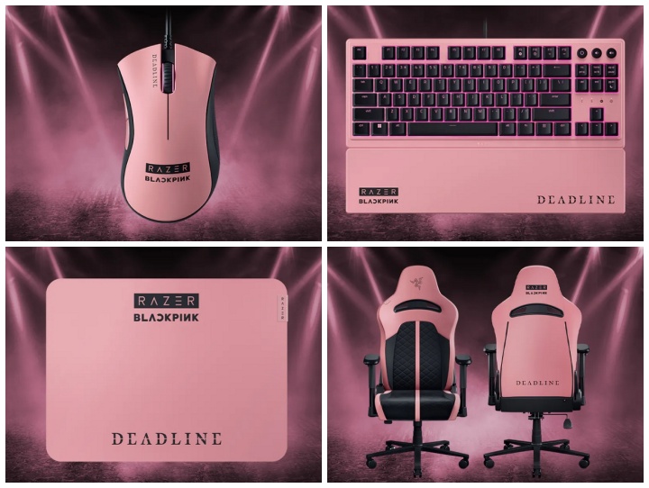 Razer X BlackPink 聯名系列登場！鍵盤、滑鼠到電競椅價格一次看