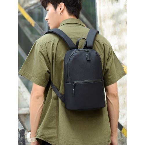 迷你小型雙肩包男小號潮流輕便小書包男休閑旅行背包男雙肩包小型