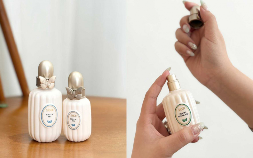 SABON蛻變之旅淡香精30ml／3,380元、50ml／4,680元（圖／吳雅鈴攝）