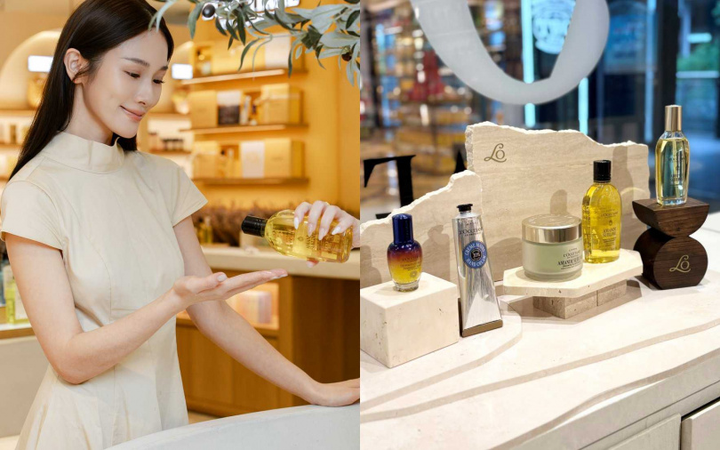 從身體保養到臉部保養，歐舒丹擁有眾多經典之作。（圖／吳雅鈴攝、品牌提供）