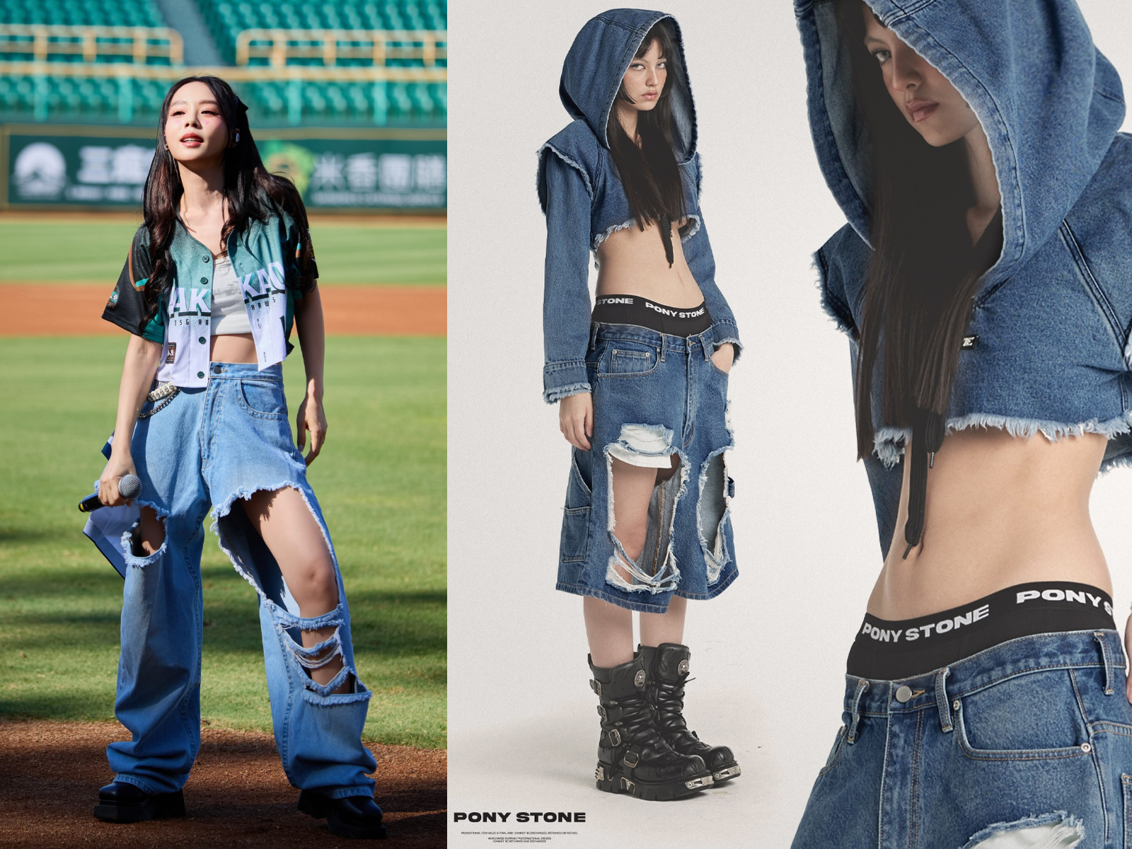 曼谷「服飾店」推薦1:Pony Stone破壞感丹寧天花板!Jolin、孫淑媚舞台戰袍