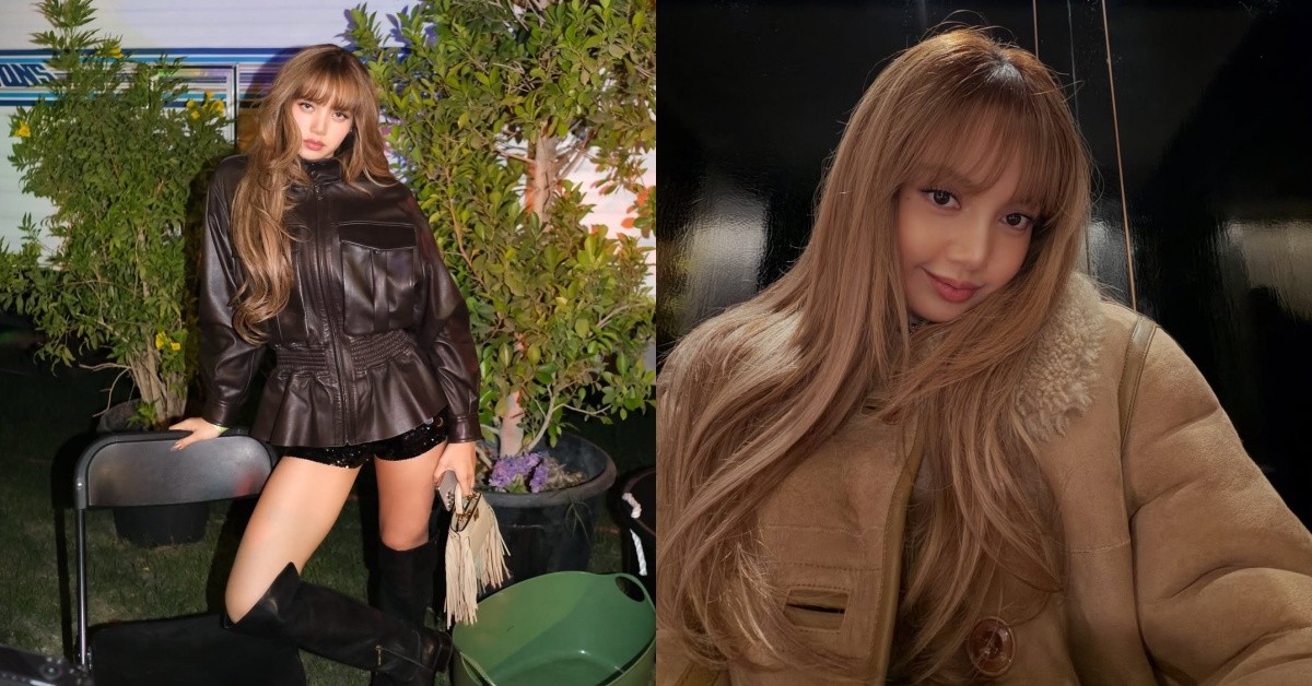 Lisa美拉德配色穿搭5招，這雙老爺爺皮鞋成亮點