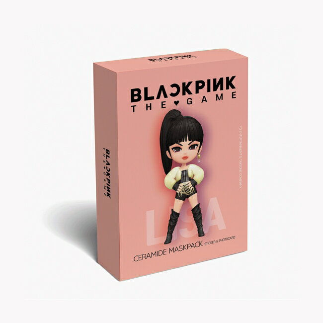 BLACKPINK THE GAME LISA 神經醯胺鎖水面膜(7片)