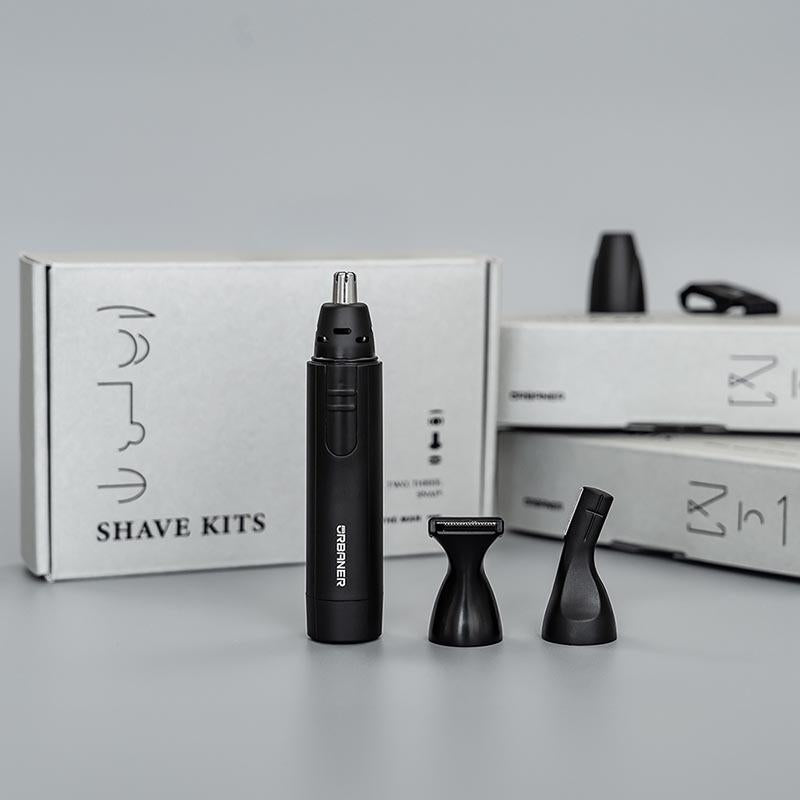 三合一修容禮盒組 MB-980B (鼻毛刀頭/修鬍刀頭/修容刀頭/男友禮物/情人節禮物/情人節) MB-980