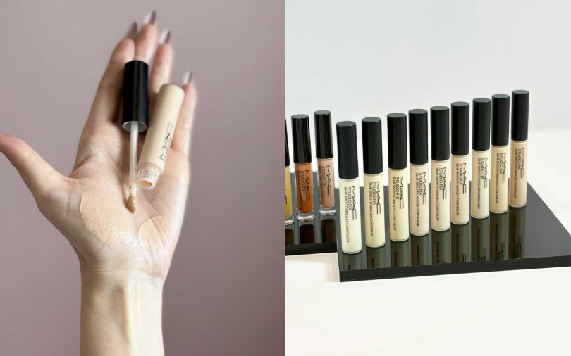 M.A.C超持妝24H調光校色液1.8ml／650元  不管冷色調、暖色調膚色，不管要遮泛紅痘疤、過敏黑眼圈，都能找到最適合的一支。（圖／吳雅鈴攝）