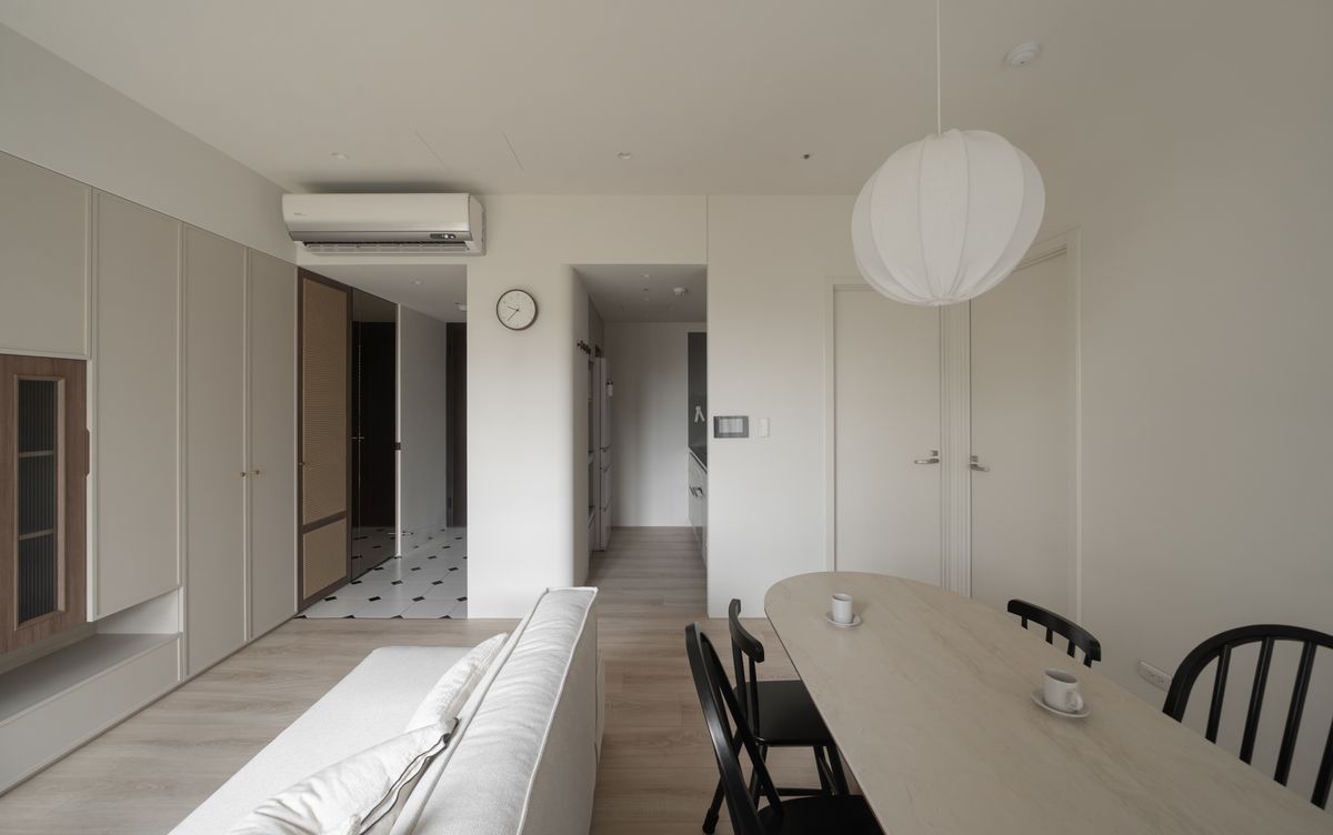 小坪數空間；客廳；住宅；建築；室內設計