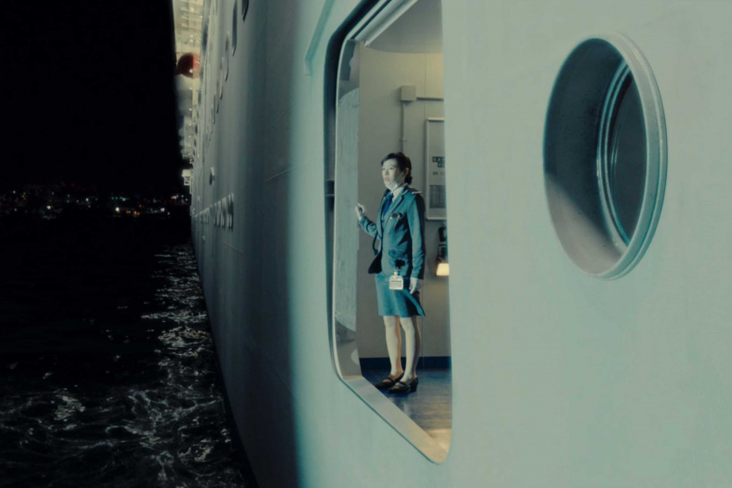 劇組盡可能還原鑽石公主號內部構造，至於船的外觀則藉由CG完成。（圖／天馬行空提供）